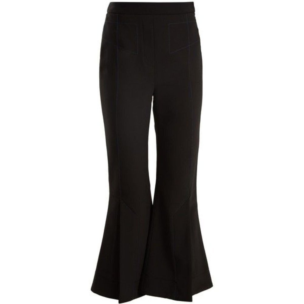 RAFFAELLO ROSSI ELLERY Cropped Flare Bell Bottoms Size 8